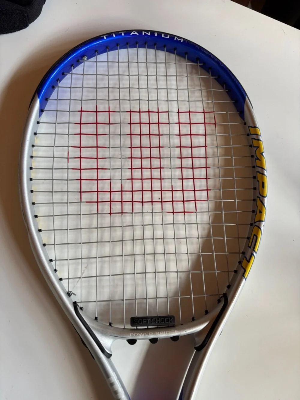 Wilson Titanium Impact Tennis Racket - Picture 3 of 8
